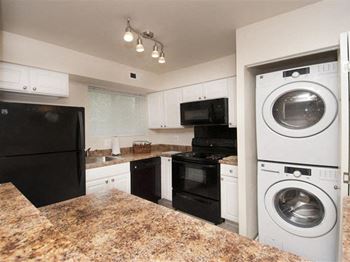 All Electric Kitchen at Cardiff Hall Apartments, Towson, MD, 21204