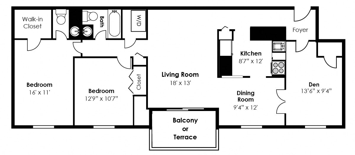 Studios, 1, 2 & 3 Bedroom Apartments in Timonium, MD