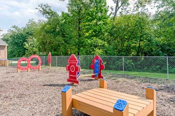 Pet Play Area at The Crossings at White Marsh Apartments, White Marsh, MD, 21128