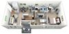 2 Bedroom 2 Bath 3D Floor Plan 2 Bedroom 2 Bath 3D Floor Plan at Westwinds Apartments, Annapolis, MD, 21403