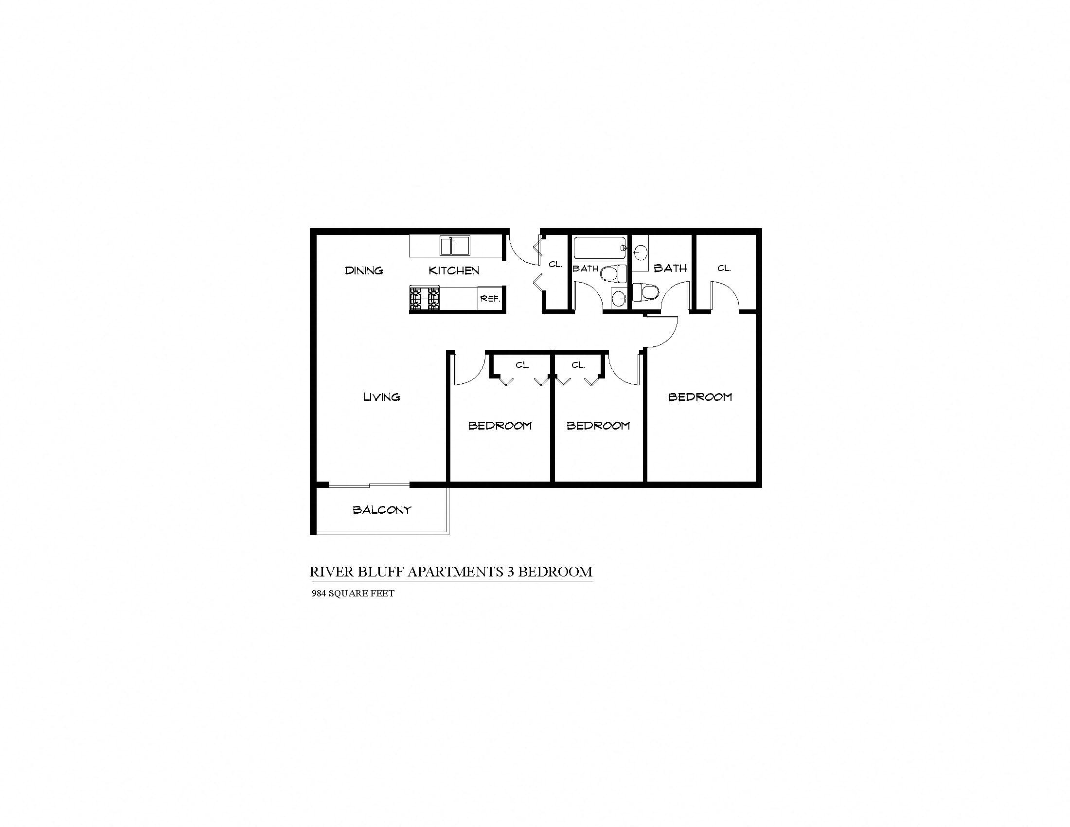 Three Bedroom