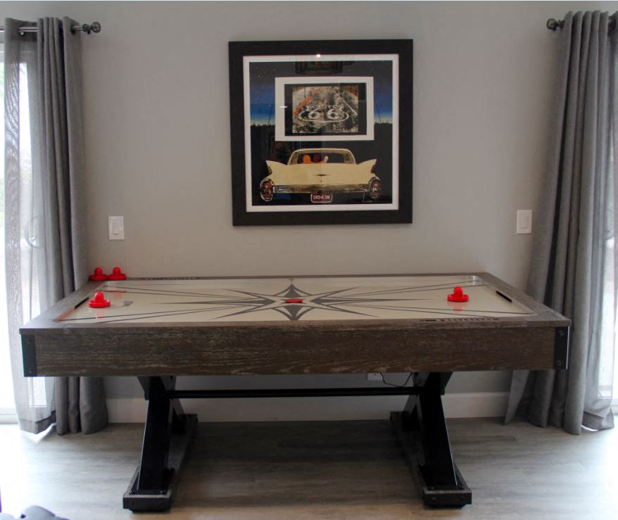 Park West Resident's Enjoy Air Hockey at Park West Apartments, California, 91710