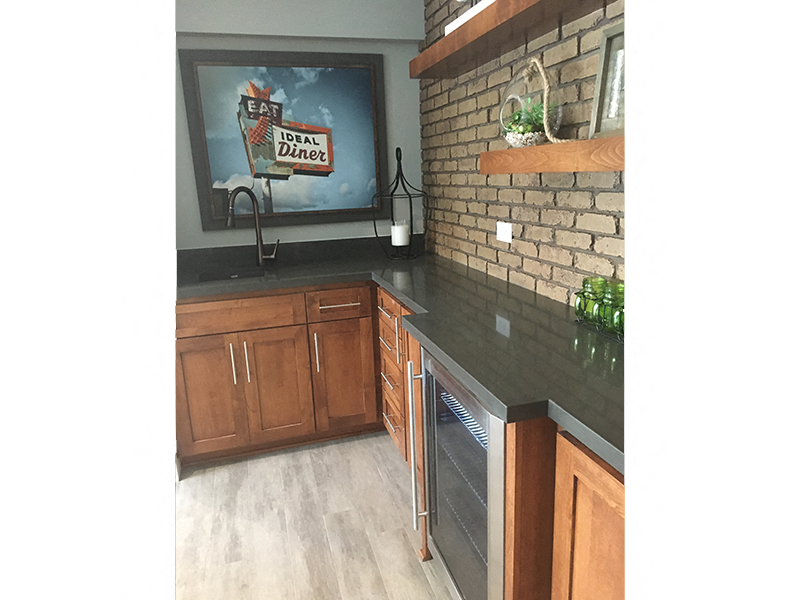 Modular Kitchen at Park West Apartments, Chino, California