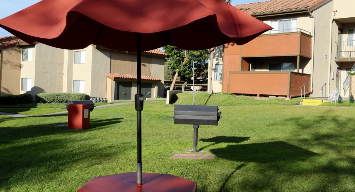 A great place for the community to gather at The Oaks Apartments, Upland, CA