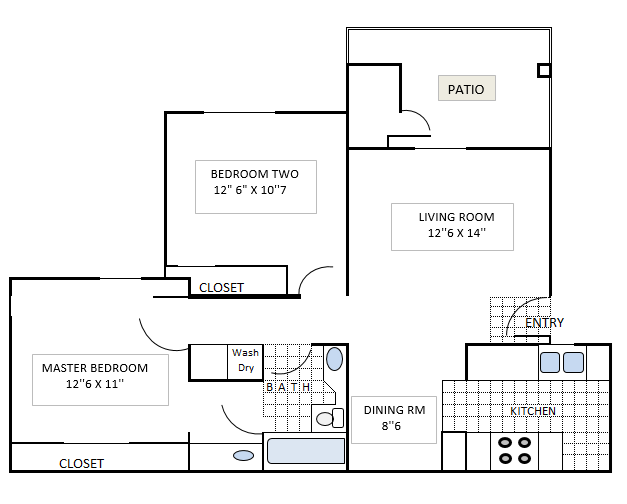 Roosevelt Floor Plan 1
