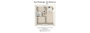 2 Bedroom 1 Bath