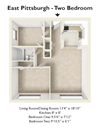 2 Bedroom/ 1 Bath