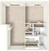 1 Bedroom/ 1 Bath
