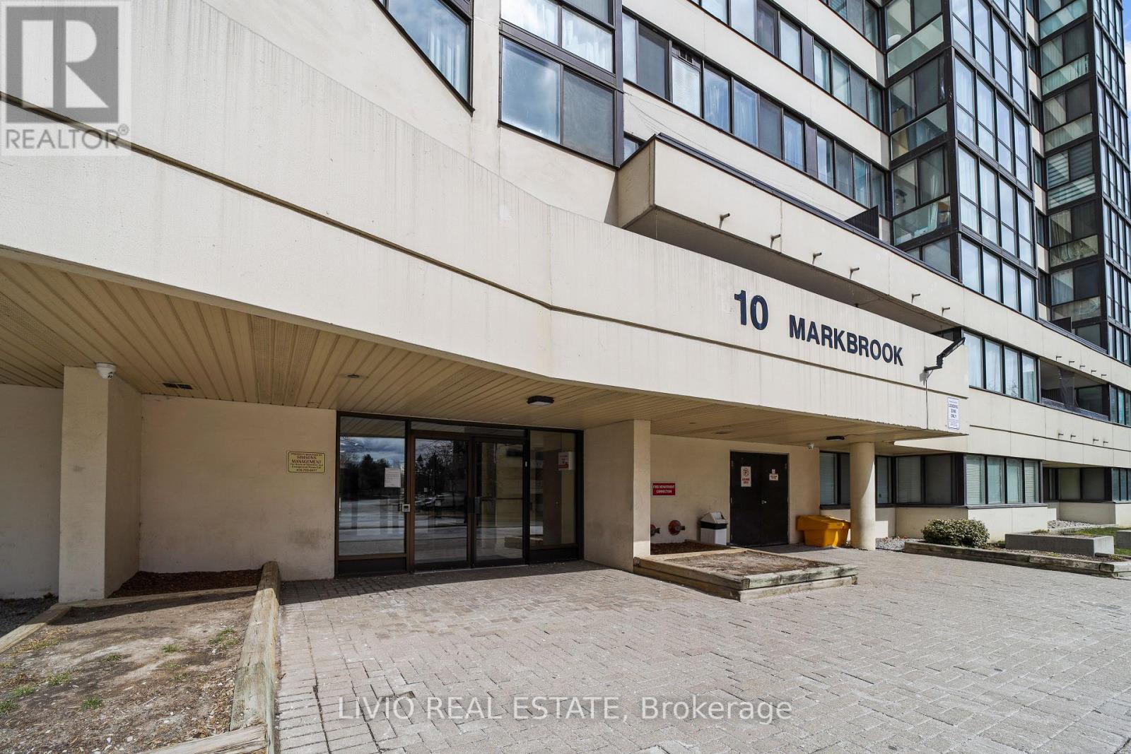 A building with the number 10 on it and the words Markbrook.