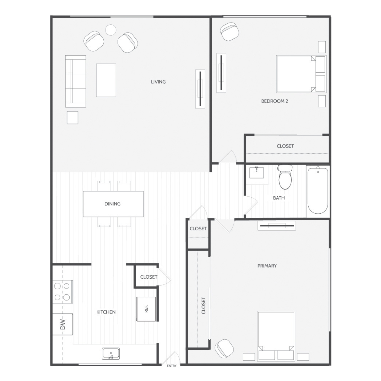 2 Bedroom Apartment