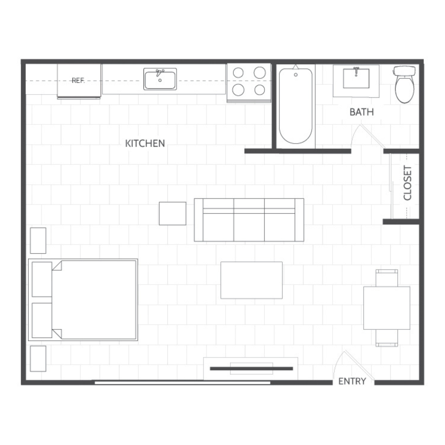 Studio Apartment