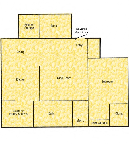 1 Bed/1 Bath