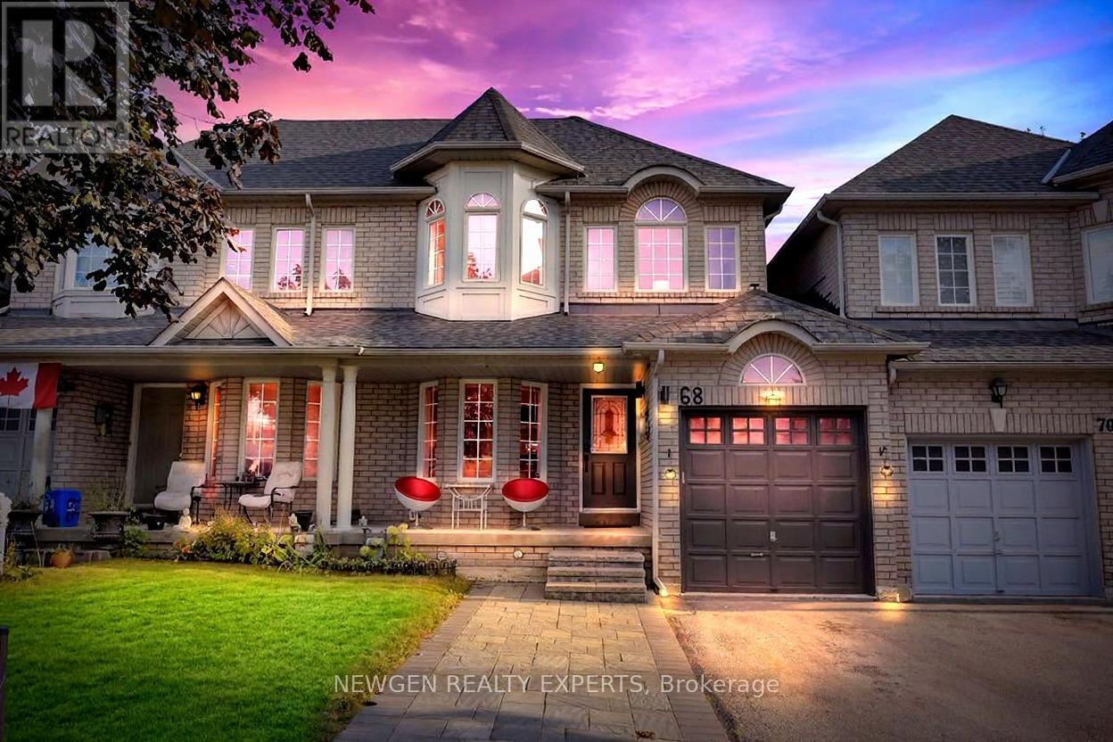A house with the text "NEWGEN REALTY EXPERTS, Brokerage" on the front yard.