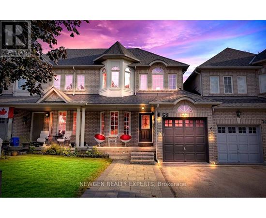 A house with the text "NEWGEN REALTY EXPERTS, Brokerage" on the front yard.