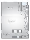 1 Bedroom, 1 Bath