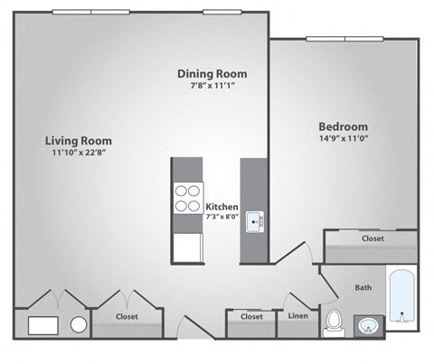 500 Center Ave 1-2 Beds Apartment for Rent - Photo Gallery 18