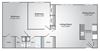 2 Bedroom, 1.5 Bath Medium