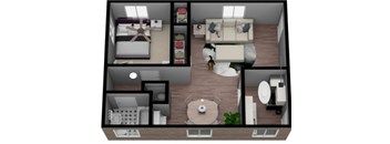 1Bed 1Bath Classic