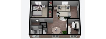 1Bed 1Bath Renovated