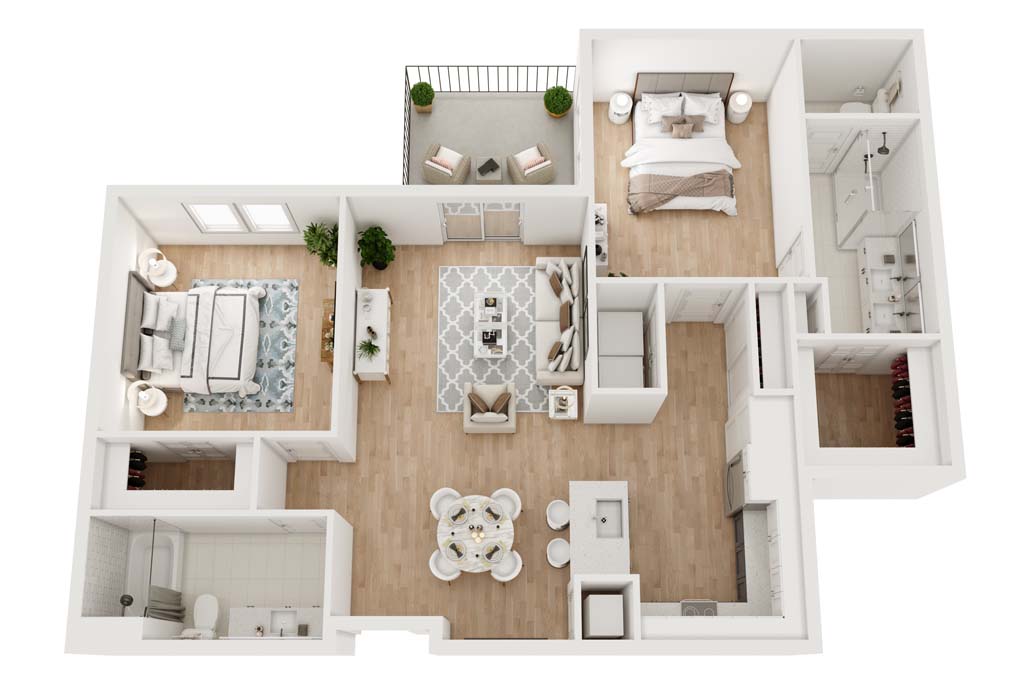2C - AMI 80% - INCOME RESTRICTIONS APPLY