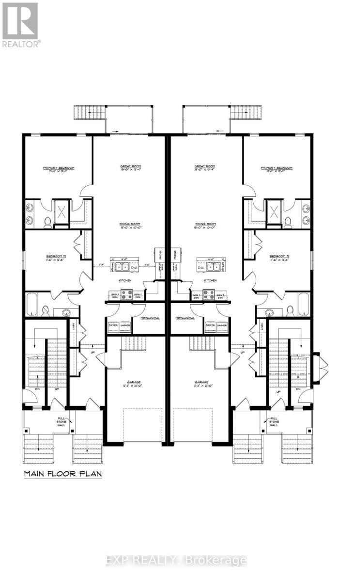 A black and white image of a floor plan for a building.