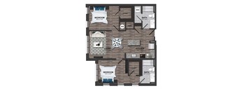 2 Bed/2 Bath 60%-2C (m254bc05)