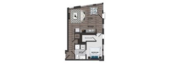 1 Bed/1 Bath 60%-1N (m254aa27)