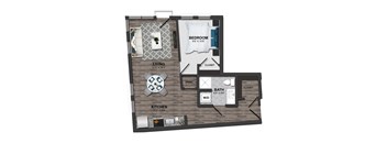 1 Bed/1 Bath 60%-1D (m254aa08)