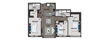 3 Bed/2 Bath 60%-3B (m254cc02)