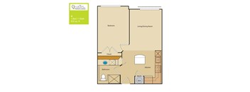 1 Bed/1 Bath (252aa2)