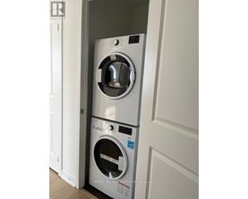 A washer and dryer in a small space.