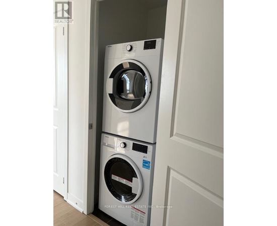A washer and dryer in a small space.