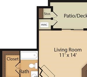 2 Bedroom | 2 Bath | 1050 SF 2 Bedroom | 2 Bath | 1050 SF
