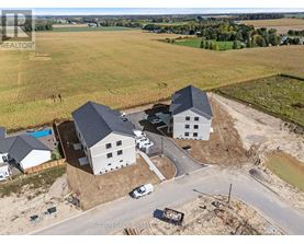 A real estate company is selling a property with a house and a swimming pool.