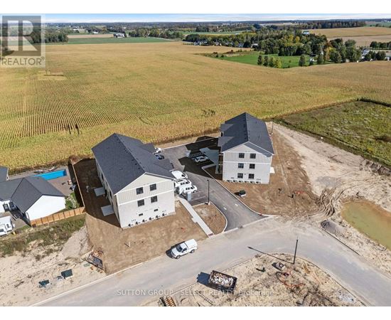 A real estate company is selling a property with a house and a swimming pool.