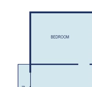 Studio Floor Plan Studio Floor Plan at The Thread, Dallas, Texas