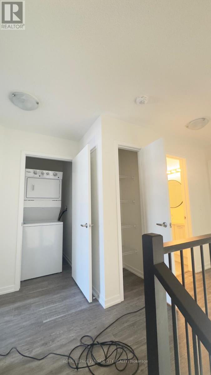 A white fridge and dishwasher in a kitchen.