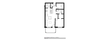 C-  Waterfront 1 Bedroom, Den, 1 Bath
