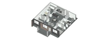 B-2 Bedrooms, 2 Bathrooms, Den
