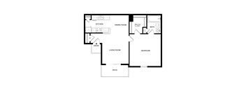 1 Bedroom 1 Bath A1