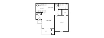 1 Bedroom 1 Bath A2
