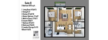 B Type_2Bed2Bath