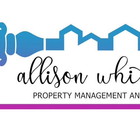 A logo for Allison White Property Management.