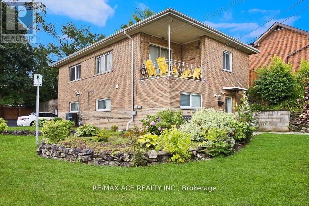 A house with a lawn and a sign that says RE/MAX ACE REALTY INC., Brokerage.