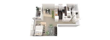 uptown denver studio apartment for rent