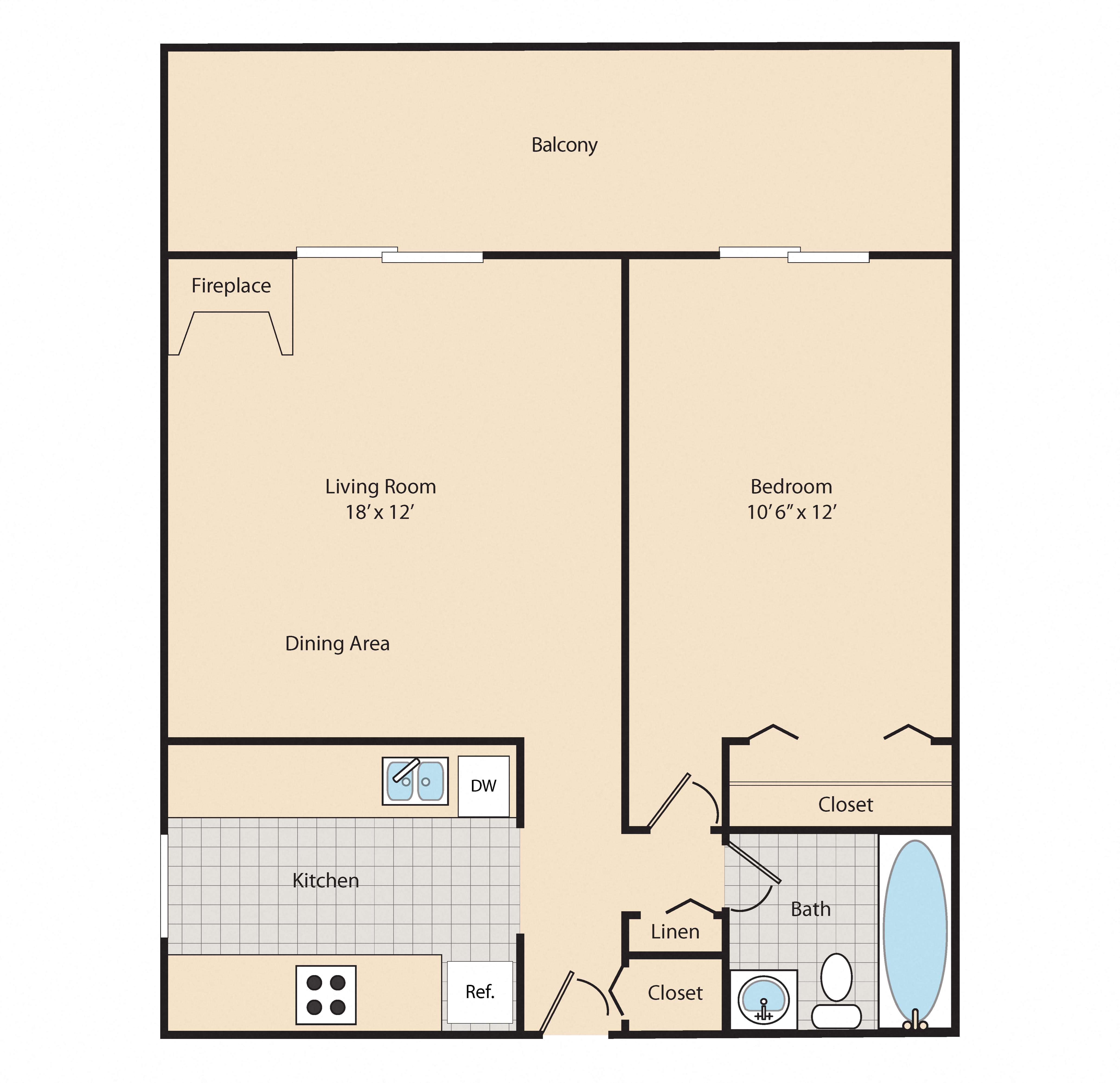Apartment Floor Plans and Layouts Beacon House Apartments