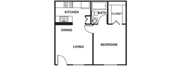 1bed 1bath