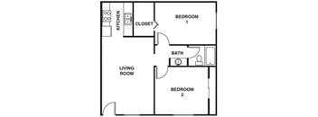 2bed 1bath
