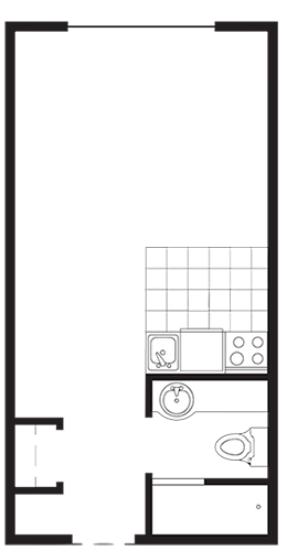 1410 SW Broadway Studio Apartment for Rent - Photo Gallery 22