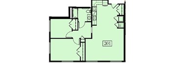 2 Bedroom 60%